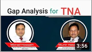 Gap Analysis for Training Need Assessment TNA