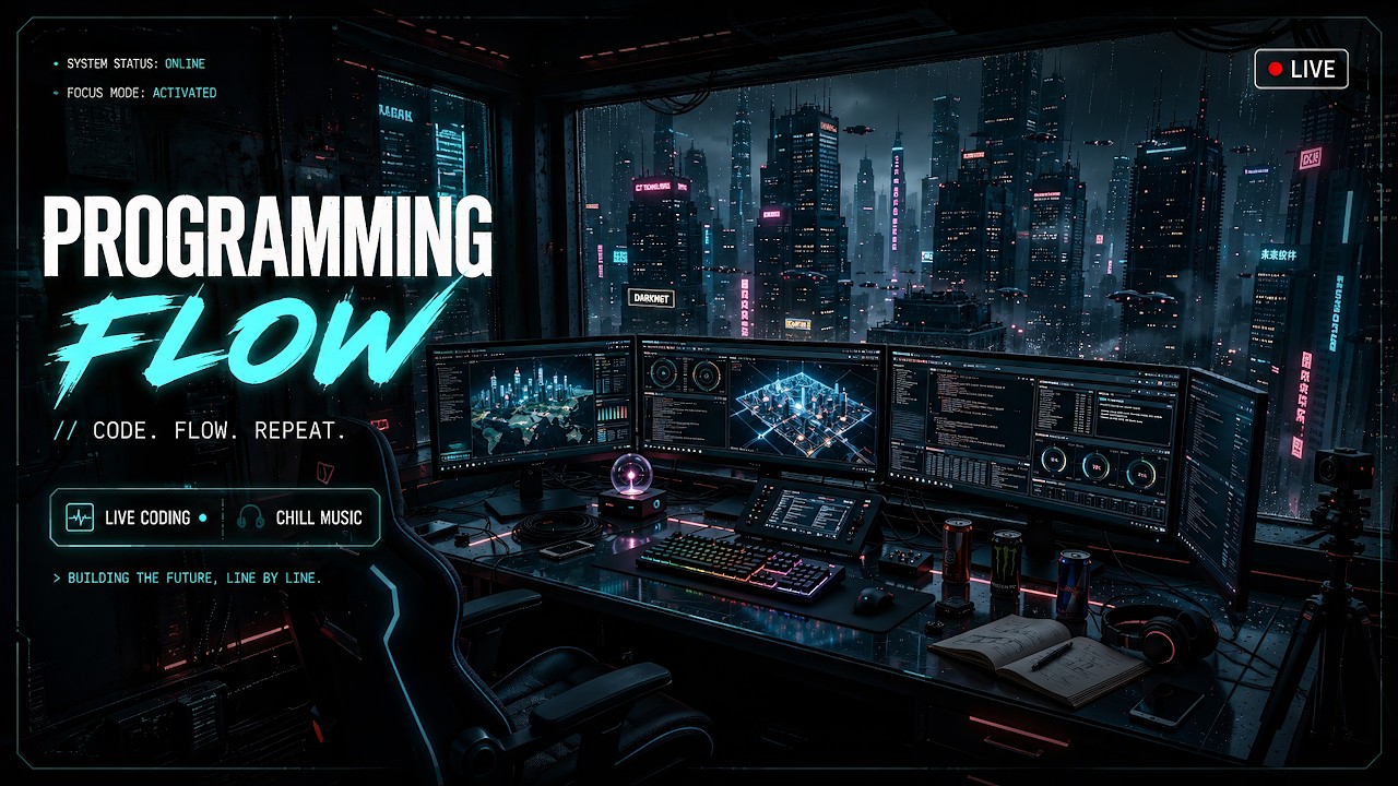 CODE FOCUS ⚡ Coding Music for Deep Work - YouTube