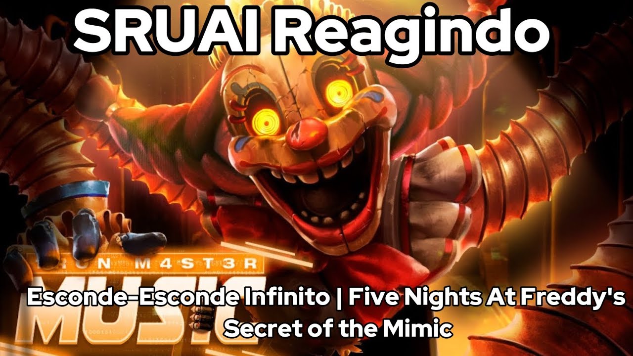 Step Right Up Reagindo @Ironmasterprod Esconde-Esconde Infinito | FNAF: Secret of the Mimic 