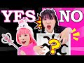 블랙&amp;핑크 YES OR NO 챌린지!! Black and Pink yes or no challenge