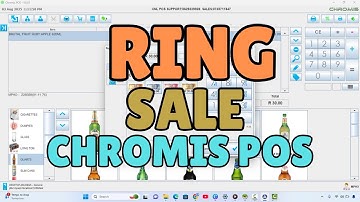 🛒 How to Ring a Sale in Chromis POS | Full Step-by-Step Tutorial (2025)