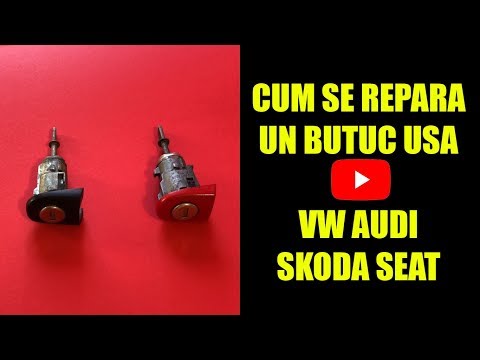 TUTORIAL: Cum repari un butuc usa / portiera VW, Skoda, Seat, Audi in 3 pasi simpli