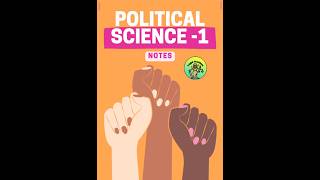 BA.LLB | Political Science-1 | Sem-2 | Notes