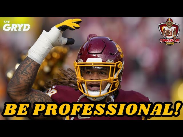 " Be Professional!" | Commanders Demand Short " Be Professional!" | Commanders Demand Short