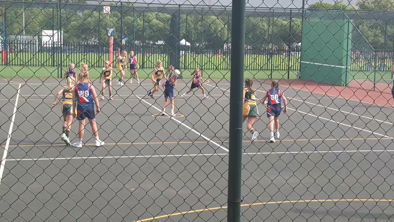 First school netball game for 2026