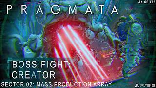 Pragmata - Creator Boss Fight (PS5 Pro 4K 60FPS) No Commentary
