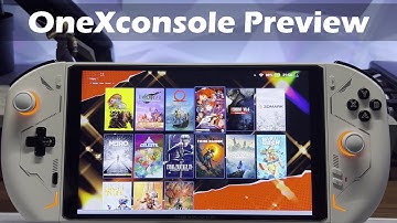 Onexplayer 2 new OneXconsole software (TDP and Game launcher)
