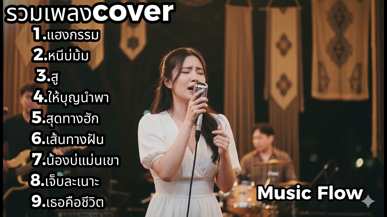 รวมเพลง Cover เพราะๆ ฟังยาวๆ 🎤 | แฮงกรรม /หนีบ่ม้ม   / สู  ฯลฯ | Music Flow