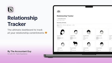 How to keep track of your relationship commitments using @Notion | Daily tasks tracker
