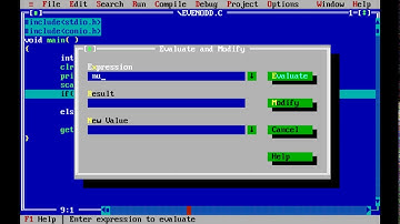 C Programming for Problem Solving-18CPS23- Executing and Tracing C Programs in Turbo C/C++ IDE