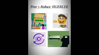 Free 5 Robux Hgerldl. Username .