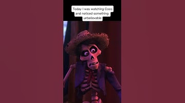 Ernesto De la Cruz never actually Died 😱😱😱 #coco #pixar #theory #facts #shorts