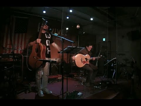 『男は明日履くためだけの靴を磨く』カバー　LIVEトーク入り　似勢正三+SHU　津久見Revive！