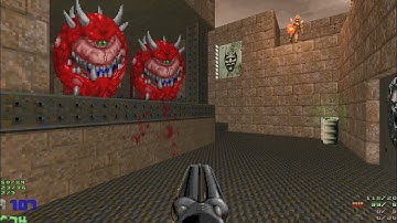 The Darkening (1999) - map 02: Bloody Hell (100% UV)