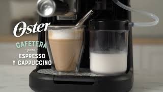 Con este video querrás hacer latte en casa 👀☕ Cafetera Oster® - YouTube