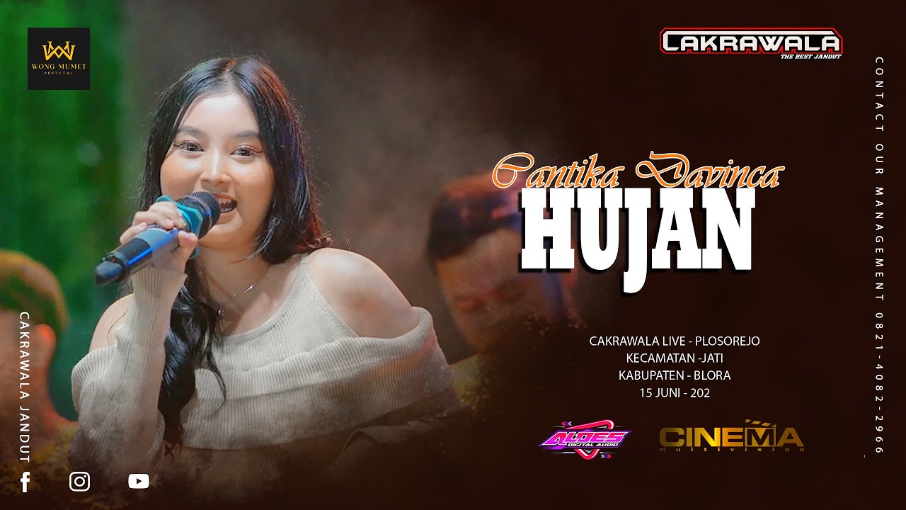 CANTIKA DAVINCA - HUJAN // CAKRAWALA JANDUT LIVE DOPLANG // ALDES AUDIO - CINEMA MULTIVISION
