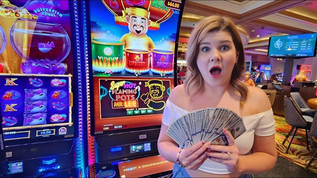 INSANE Jackpot Handpay on Super Hot Flaming Pots!!