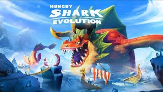 KELAHIRAN HIU PEMBAWA KIAMAT SHARKNAROK! Hungry Shark Evolution
