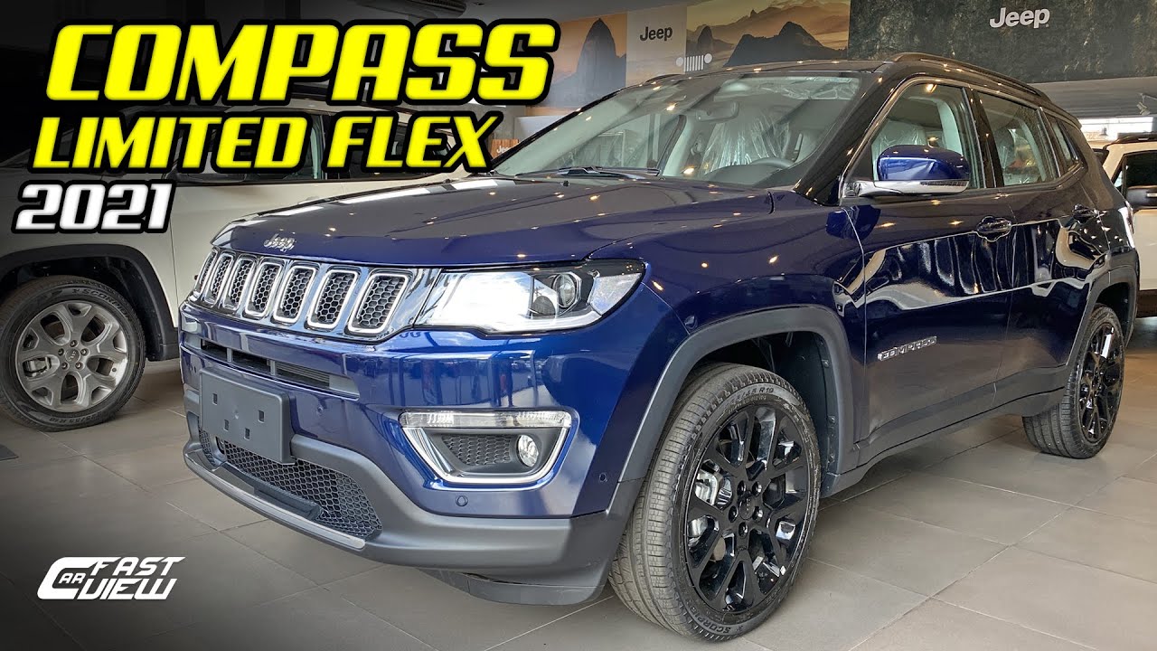 Jeep Compass 21 Limited 2 0 Flex Azul Jazz Fast Car View Youtube