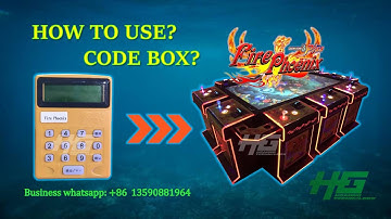 Teach You,How To Enter IGS Original Fish Games Background Settings And How To USE Code Box Setting?