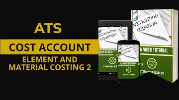 ATS video on Cost Accounting --- Element And Material Costing #youtubeshorts