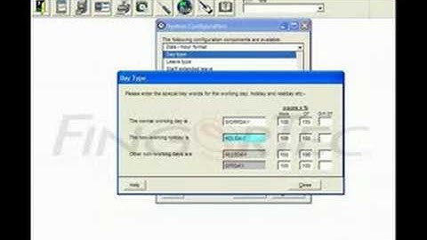 TCMS V2.1_05-Setting of Day Type