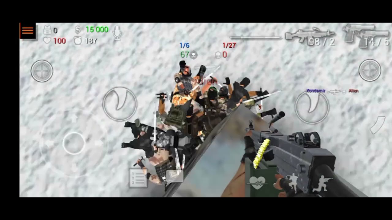 Fast-paced mobile FPS with diverse modes, classic maps, and intense multiplayer team battles.