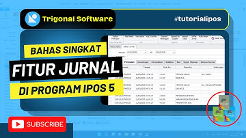BAHAS FITUR JURNAL YANG ADA DI PROGRAM IPOS 5 #tutorialipos #jurnal #jurnalipos