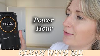Power Hour Clean With Me Quick Tidy & Hoover Alina Ghost