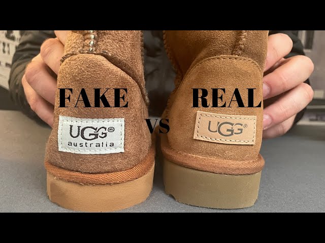 Canada bouw Adverteerder Fake vs Real Ugg Boots - YouTube