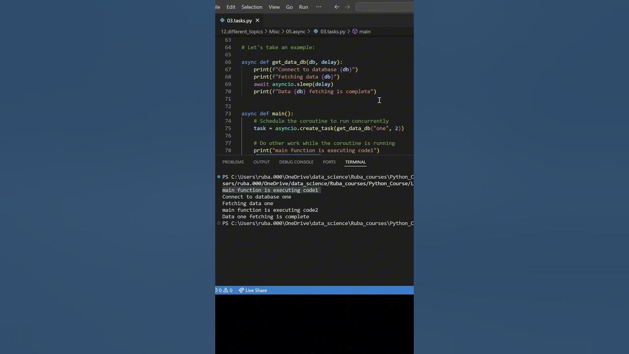 04. Asynchronous Programming in Python: Running Multiple Tasks ...