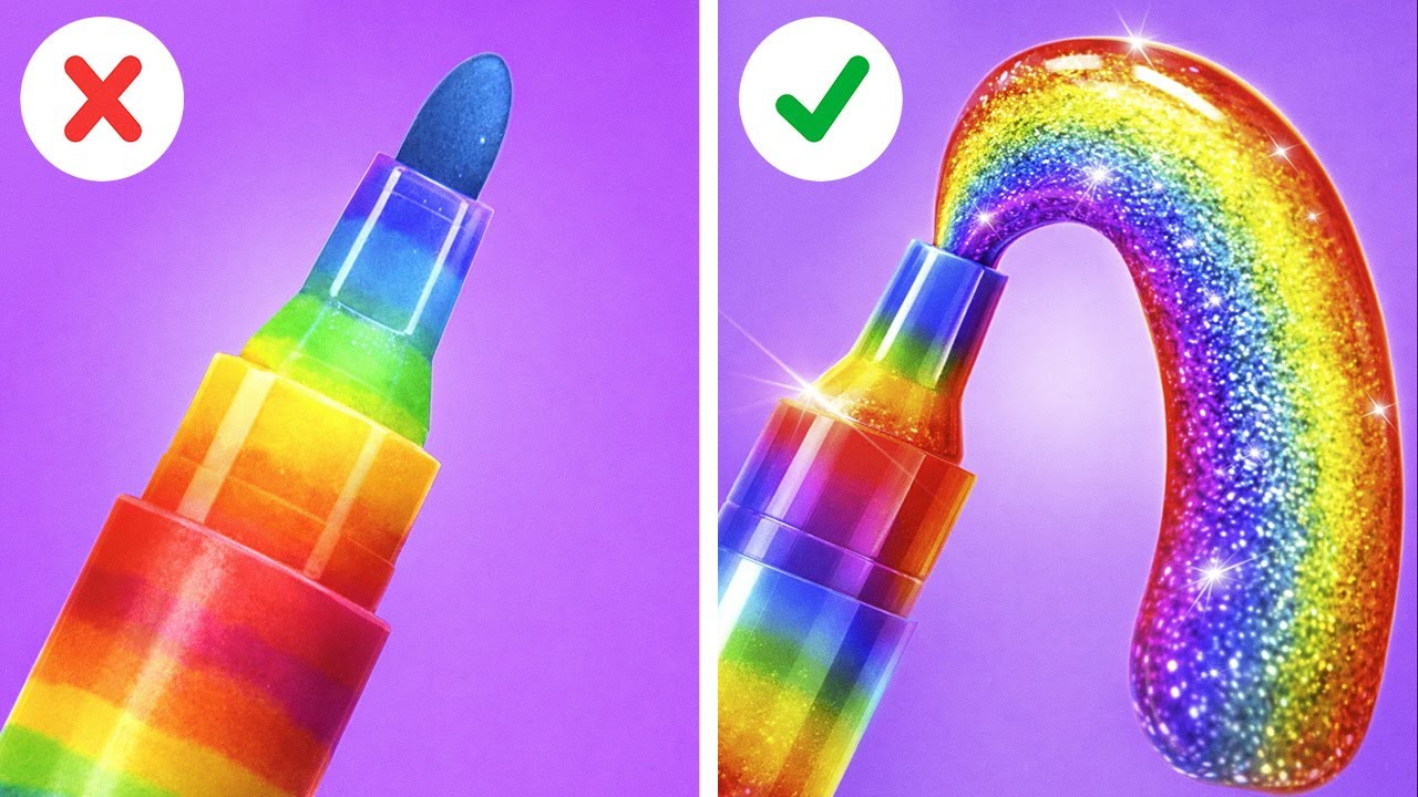 スマートスクール DIY 😆 クールクラフト & ジーニアスハック by 123 GO! Like