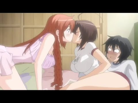 [ Anime Kiss ]  Sekirei - Yuri Kiss