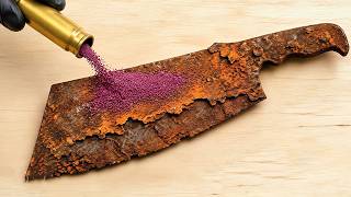 The Most Genius Restoration Methods! Old Rusty Knife – Destroyed to Treasure!