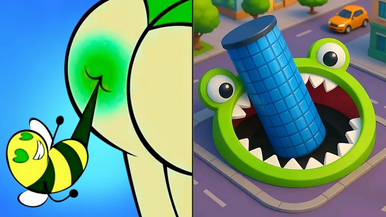 ⛳ Hole .IO 🆚 Help Out Brain Puzzle Satisfying ASMR Gameplay 🥰💝💞💘💓