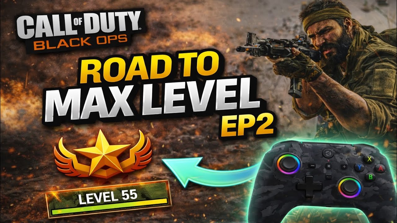 BLACK OPS 1 ROAD TO MAX LEVEL EP2 (BEST FINAL KILL CAM EVER!!!)