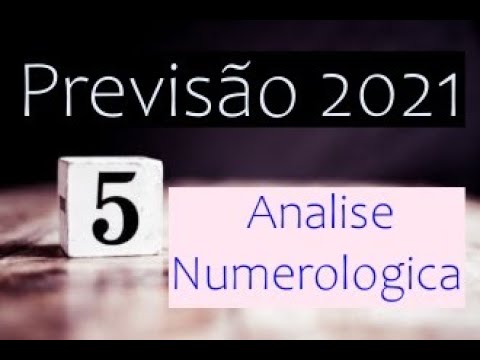 Numerologia 2021 &