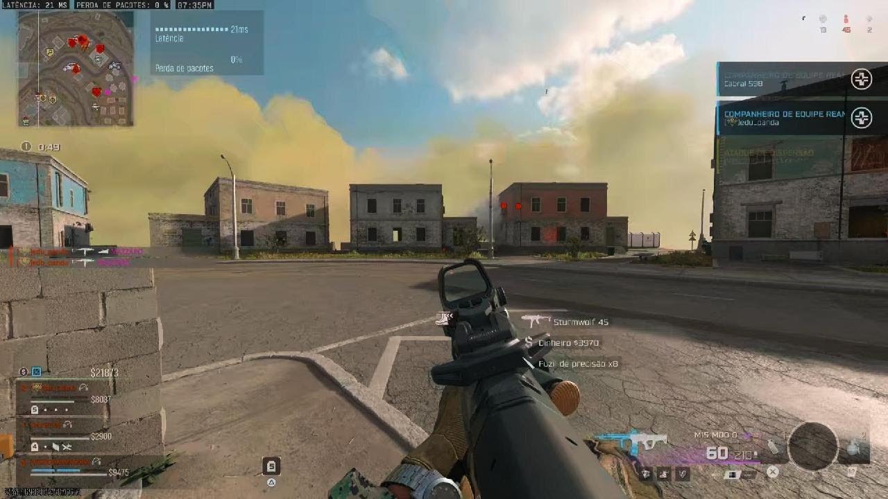 Aposentado x bots com essas arma ruim do BO7