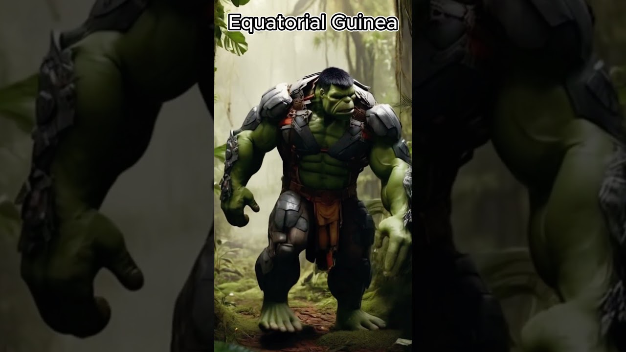 🇬🇶 Hulk Explores the Jungle in Equatorial Guinea! 🌿🦜 