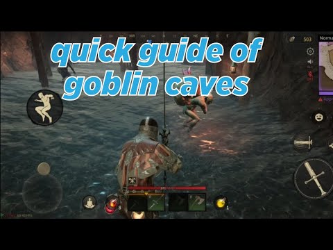 dark and darker :quick guide of goblin caves - YouTube