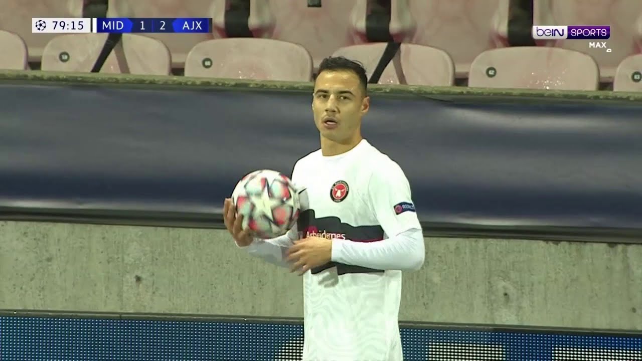 Malaysia Born Dion Cools Makes His Ucl Debut With Midtjylland Vs Ajax Ucl 20 21 Moments Youtube