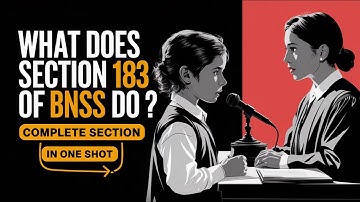 पीड़िता या आरोपी का मजिस्ट्रेट के समक्ष बयान || BNSS  SECTION 183