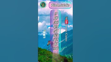 9 के इस पहाड़े में क्या mistake है #find find the mistake #math मिस्टेक बताओ #maths #mathematics