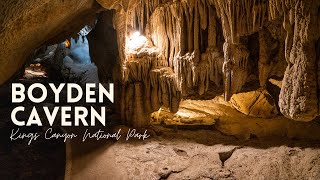 Boyden Cavern and the Wild Cave Exit in Kings Canyon National Park
