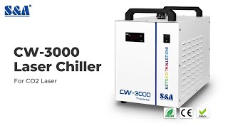 CW3000 Chiller for CO2 Laser Engraving Machine