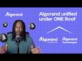 Algorand Foundation & Algorand Technologies are now under one roof