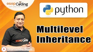 Multilevel Inheritance in Python | Constructors Calling | Python for Beginners | #Python #Lecture106