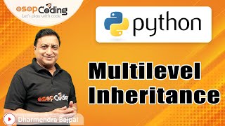 Multilevel Inheritance in Python | Constructors Calling | Python for Beginners | #Python #Lecture106 Profile