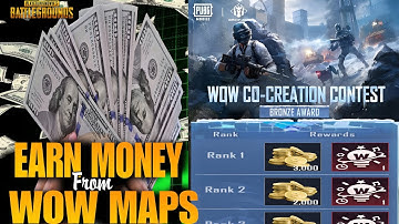 WOW Maps Se Paise Kaise Kamaye? PUBG Mobile Earning Method 2025