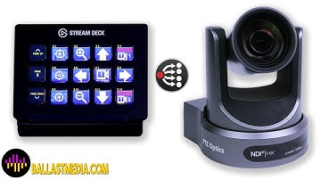Stream Deck and PTZOptics Camera Control